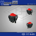 Hot sale 10A 250V AC T125 16A 125(250)V AC T85 double poles double throw Waterproof Boat switch Rocker switch